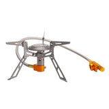 3300W Titanium Camping Stove Silver Camp Cooking - Tophatter Daily Deals