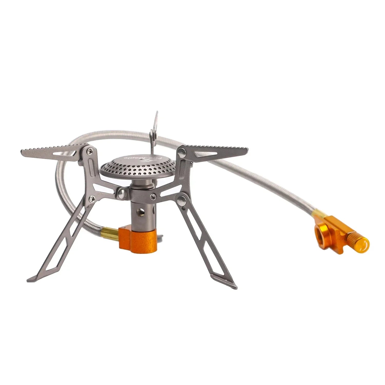 3300W Titanium Camping Stove Silver Camp Cooking - Tophatter Daily Deals