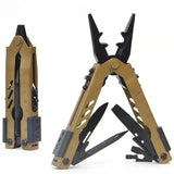 Multitool Multifunctional Stainless steel Pliers For Camping, Hiking and everyday Use Outdoor Recreation - Tophatter Daily Deals