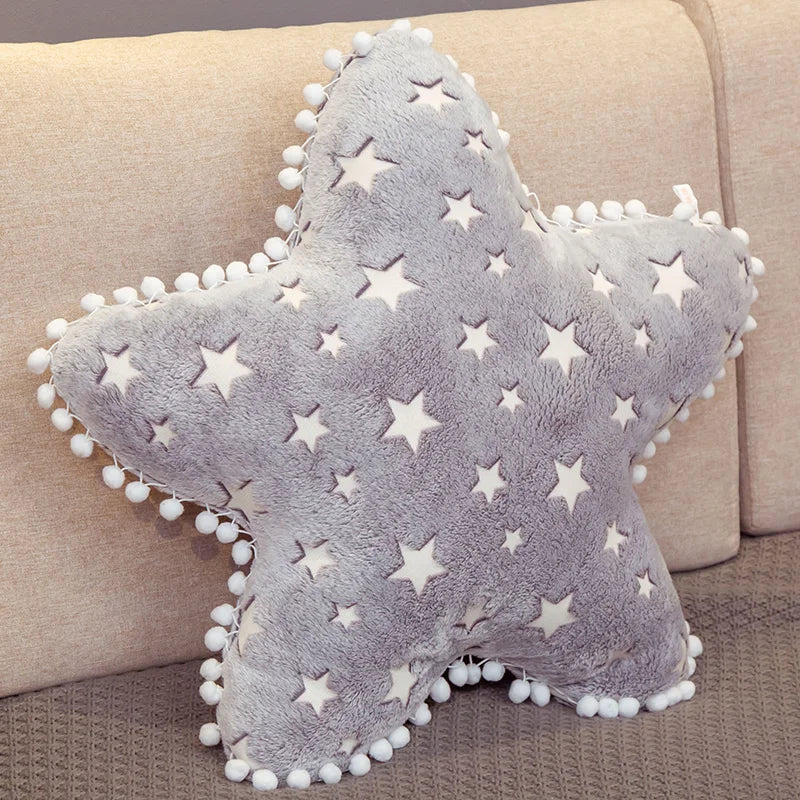Sky Series Luminous Cloud Moon Star Plush Star 60cm Rainbows - Tophatter Daily Deals