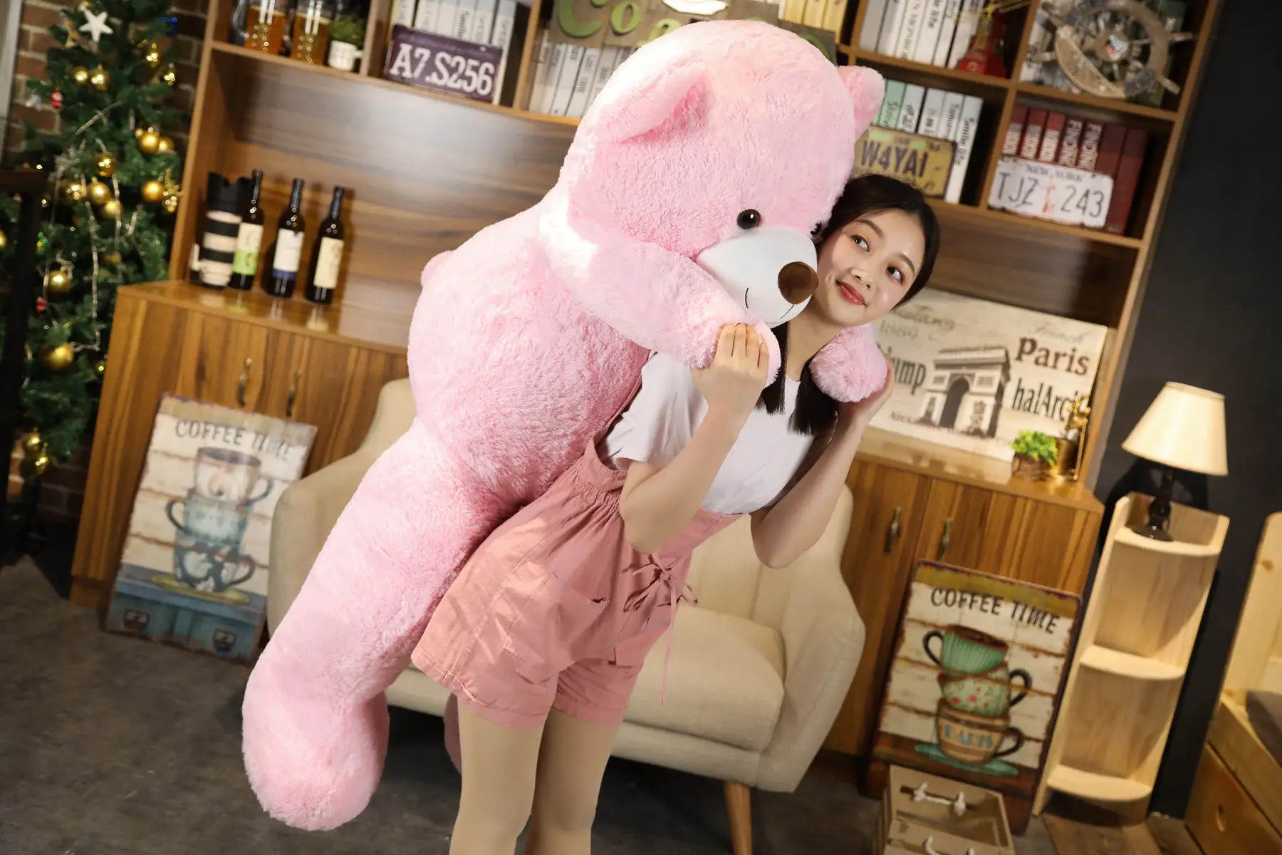 Giant 105cm Soft Teddy Bear Hugging Pillow Children Gift - Tophatter Daily Deals
