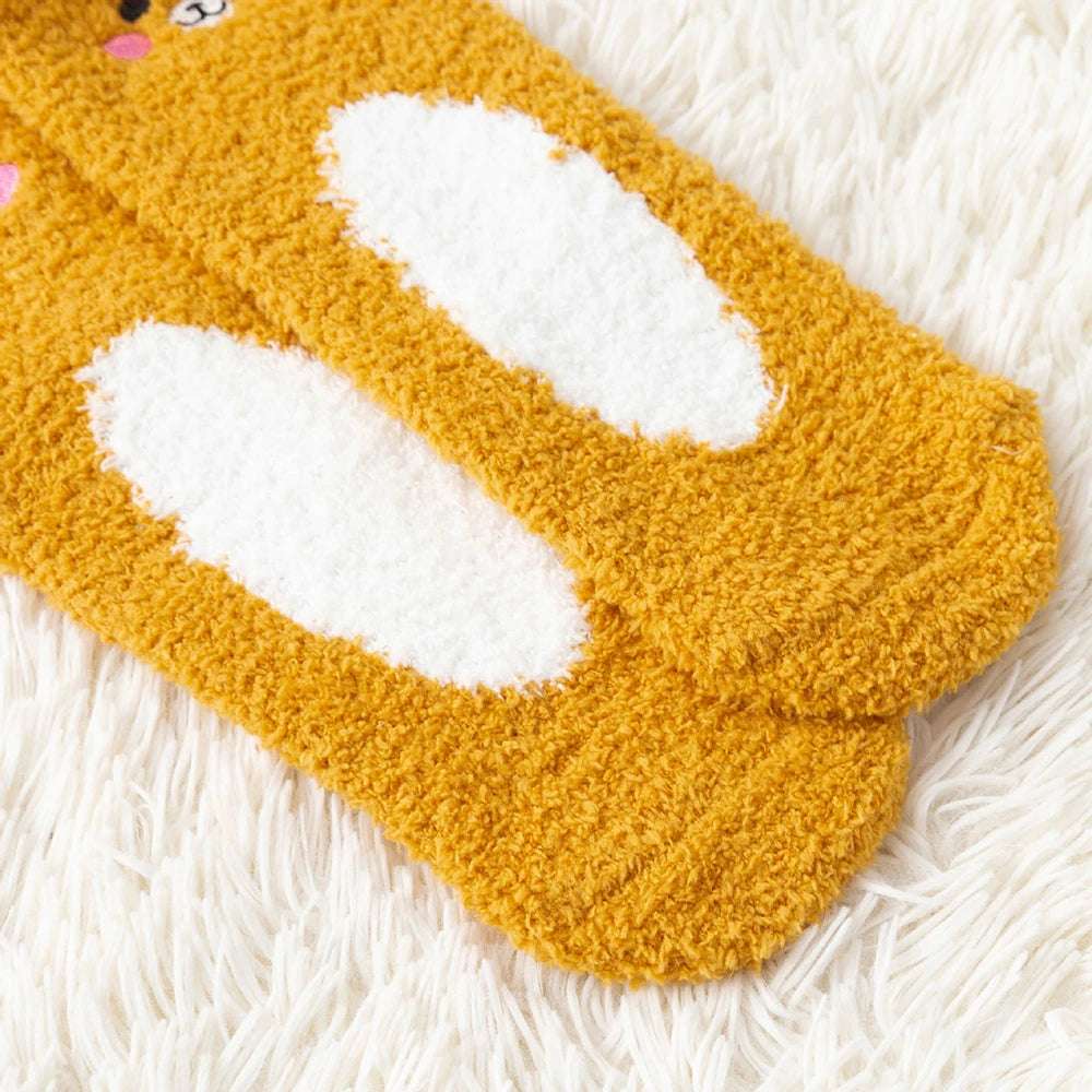 Cute Animal Fuzzy Socks Animals - Tophatter Daily Deals