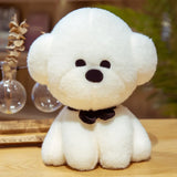 Teddy Dog Bichon Frise Puppy Plush White Stuffed Soft Animal Toy Animals - Tophatter Daily Deals