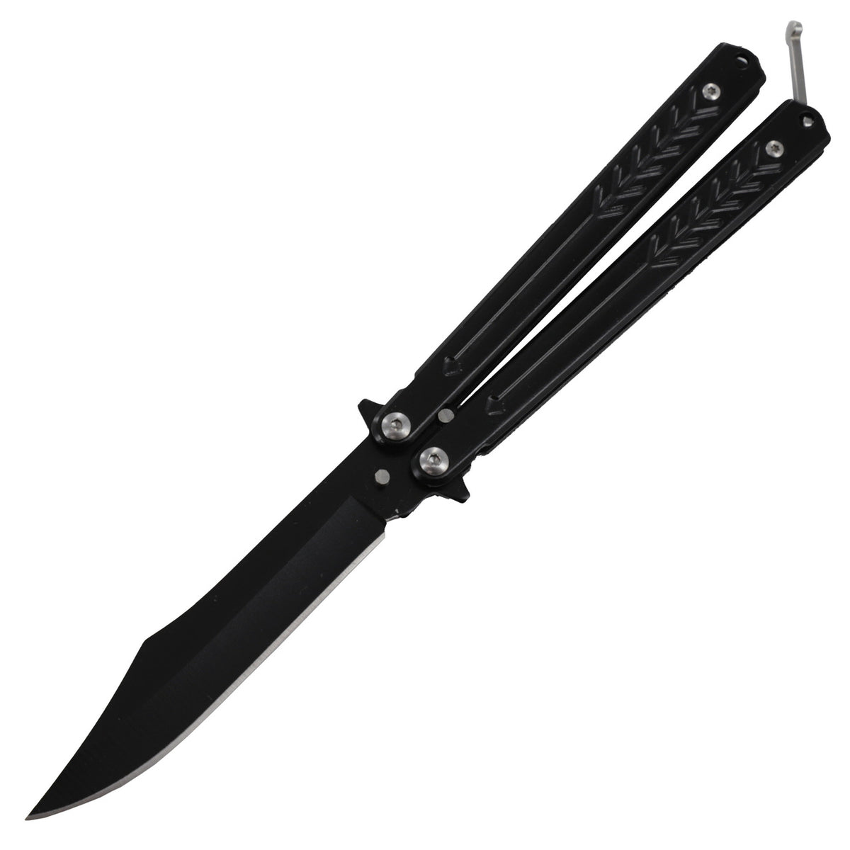 Follow The Arrow Heavy Duty Butterfly Balisong Knife - Tophatter's Inc. Weapons Store Online Collectible Weapons - Tophatter Daily Deals