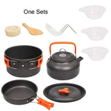 11-Piece Camping Cookware Cooking Set Camp Cooking - Tophatter Daily Deals