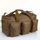 55L Tactical Duffel Backpack Travel Bag Khaki Duffel Bags - Tophatter Daily Deals
