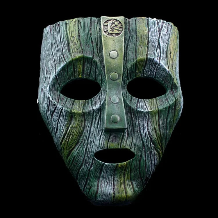 Loki Mask Resin Bark Masquerade Cosplay Mask Halloween 2025 God Of Mischief Prop - Tophatter Daily Deals