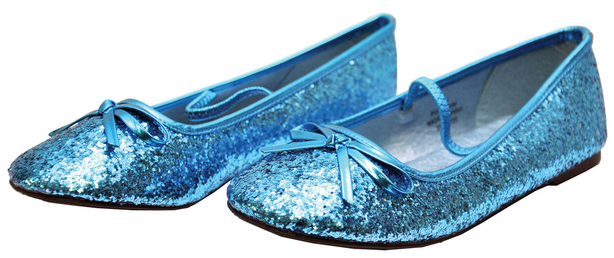 Girl's Glitter Flat Ballet Shoe Costume Accessories - Tophatter Daily Deals