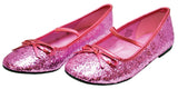 Girl's Glitter Flat Ballet Shoe Costume Accessories - Tophatter Daily Deals