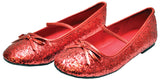 Girl's Glitter Flat Ballet Shoe Costume Accessories - Tophatter Daily Deals