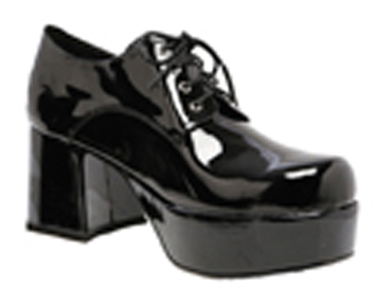Men's Patent Leather Platform Shoe Costume Accessories - Tophatter Daily Deals