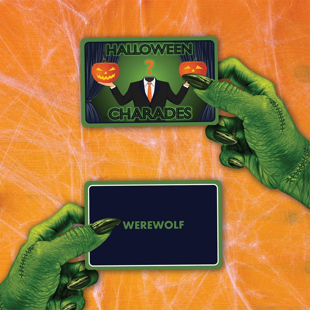 Halloween Charades Printable - Halloween Party Game Indoor Games - Tophatter Daily Deals