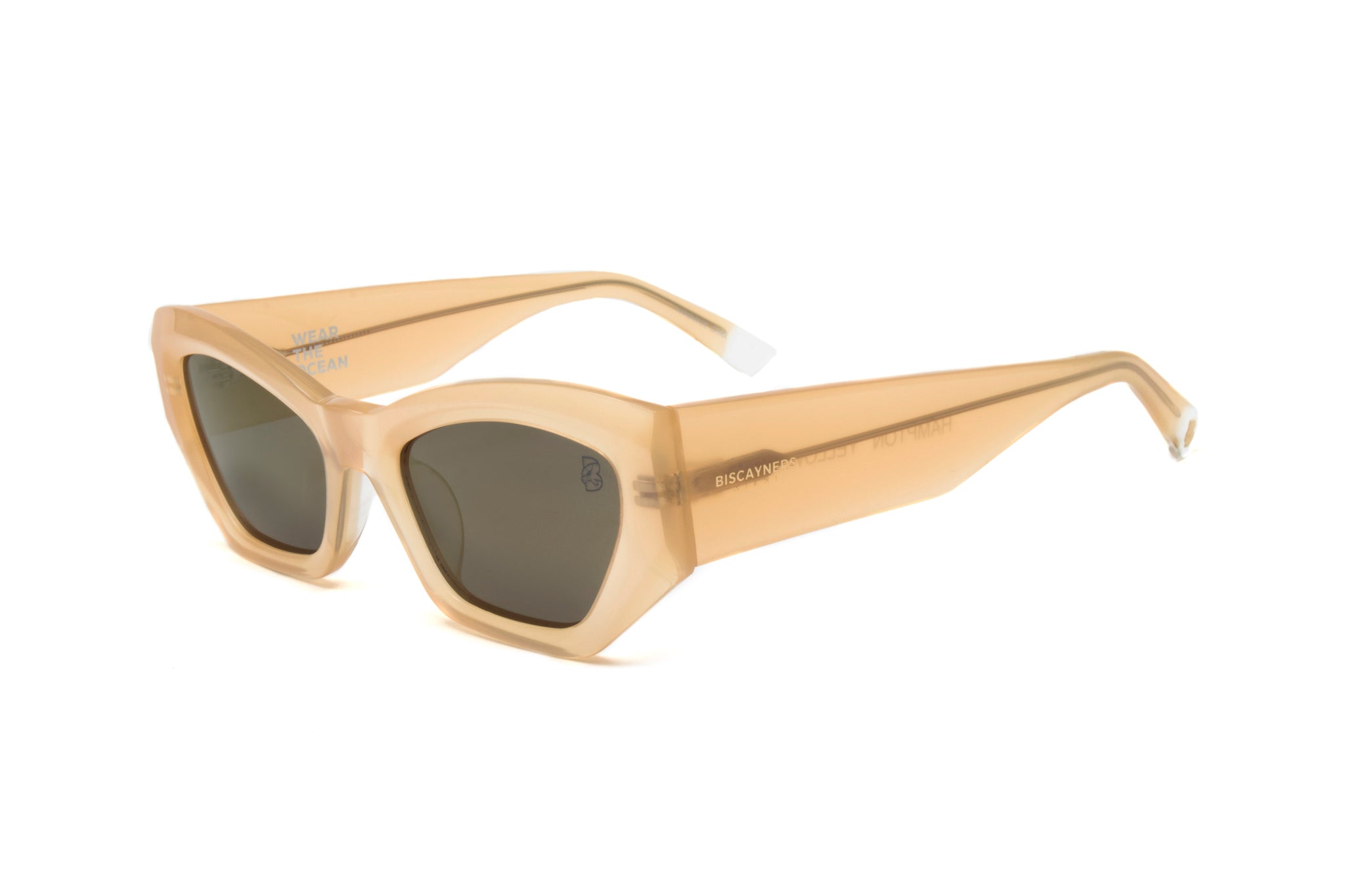 Biscayners Hampton Yellow Women's Sunglasses Hampton Yellow Sunglasses - Tophatter Daily Deals