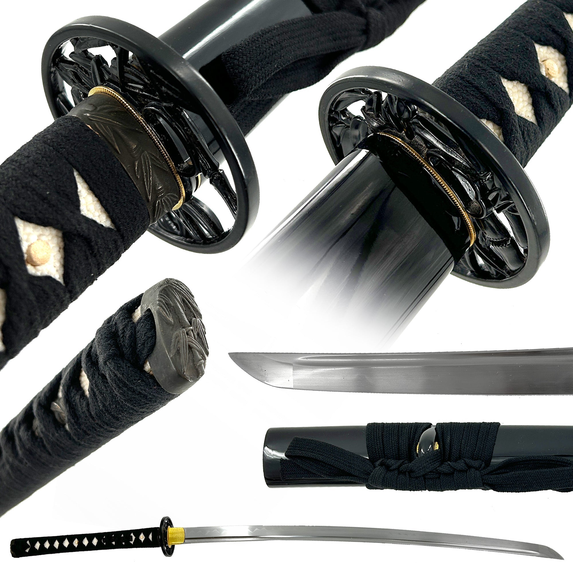 Hand forged 1060 carbon steel samurai sword Swords - Tophatter Daily Deals