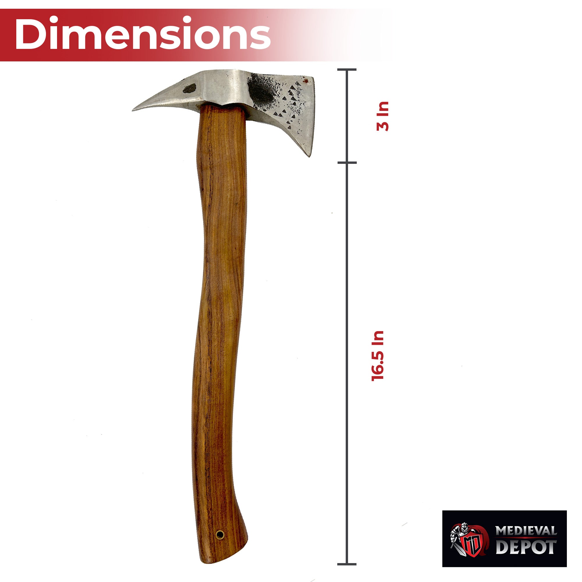 Hand Forged Fire Warden Pickaxe Hatchet historical period - Tophatter Daily Deals