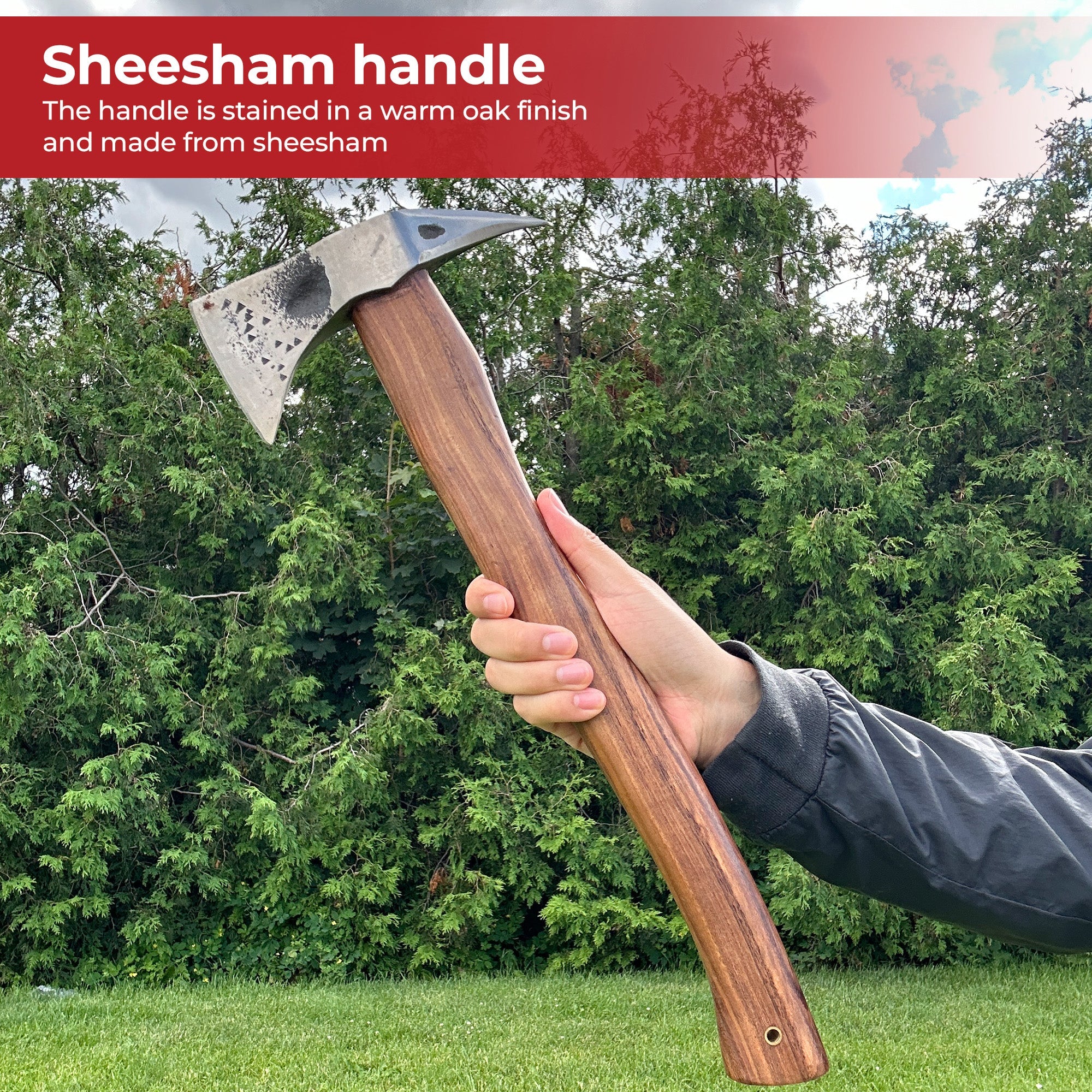 Hand Forged Fire Warden Pickaxe Hatchet historical period - Tophatter Daily Deals