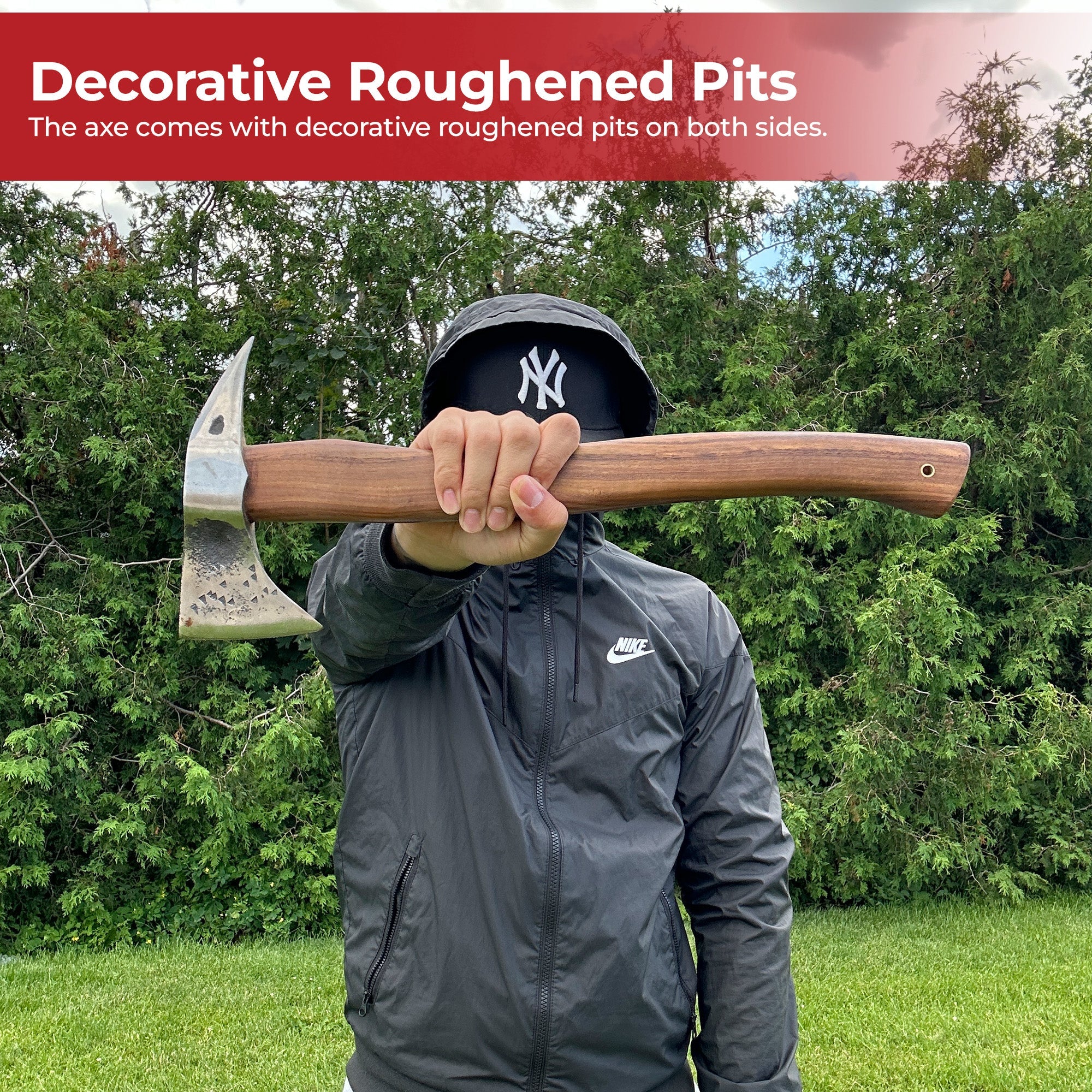 Hand Forged Fire Warden Pickaxe Hatchet historical period - Tophatter Daily Deals