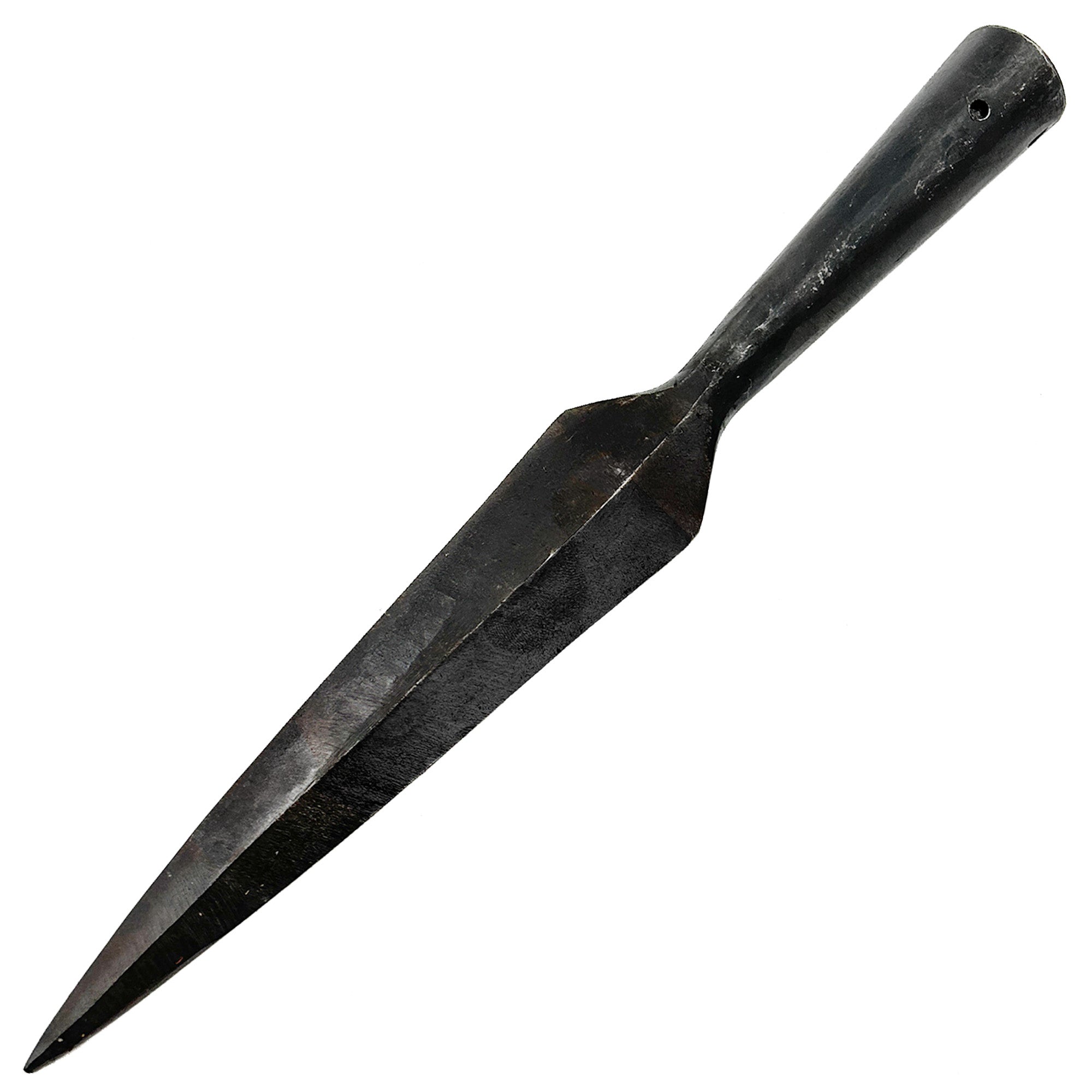 Hand Forged Viking Saga Iron Spear Head historical period - Tophatter Daily Deals