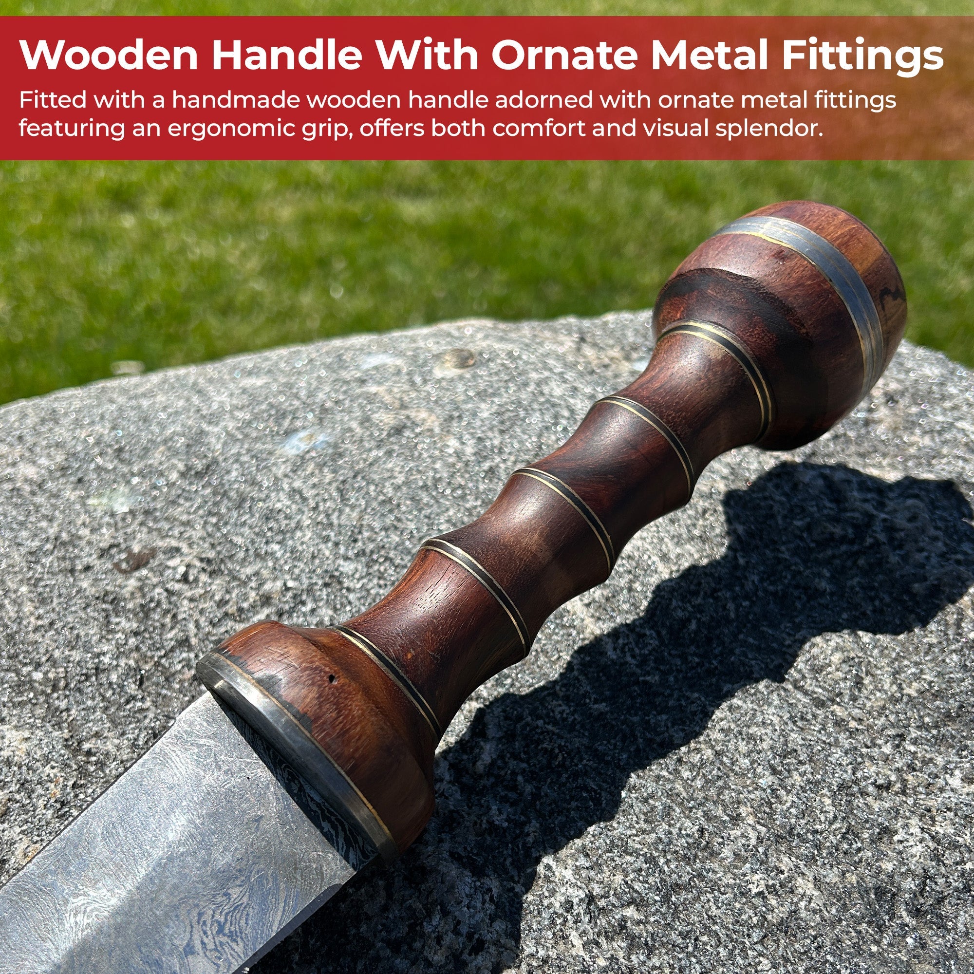 Handmade Damascus Steel Roman Gladius XV Legion Edition Swords - Tophatter Daily Deals