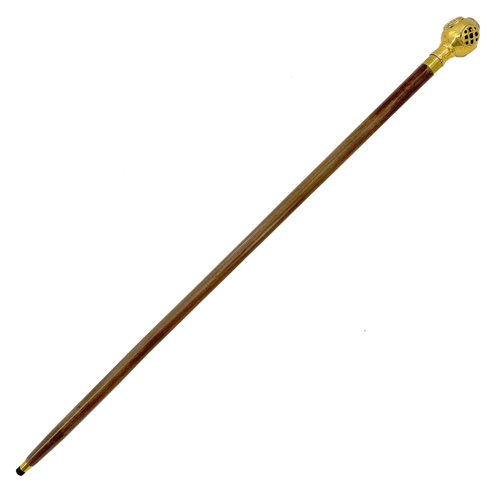 Handmade Divemaster Gentlemans Walking Cane Cane - Tophatter Daily Deals