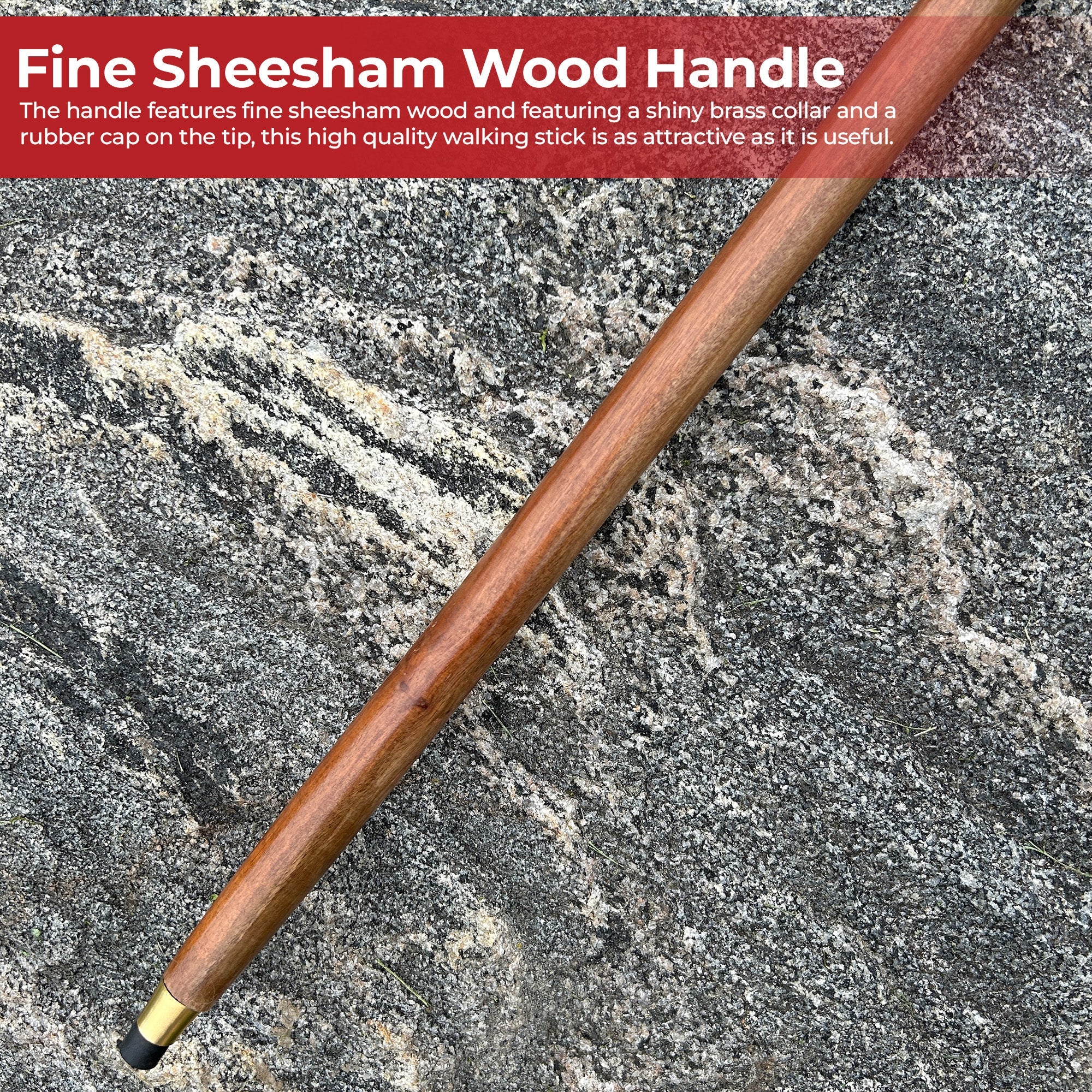 Handmade Divemaster Gentlemans Walking Cane Cane - Tophatter Daily Deals
