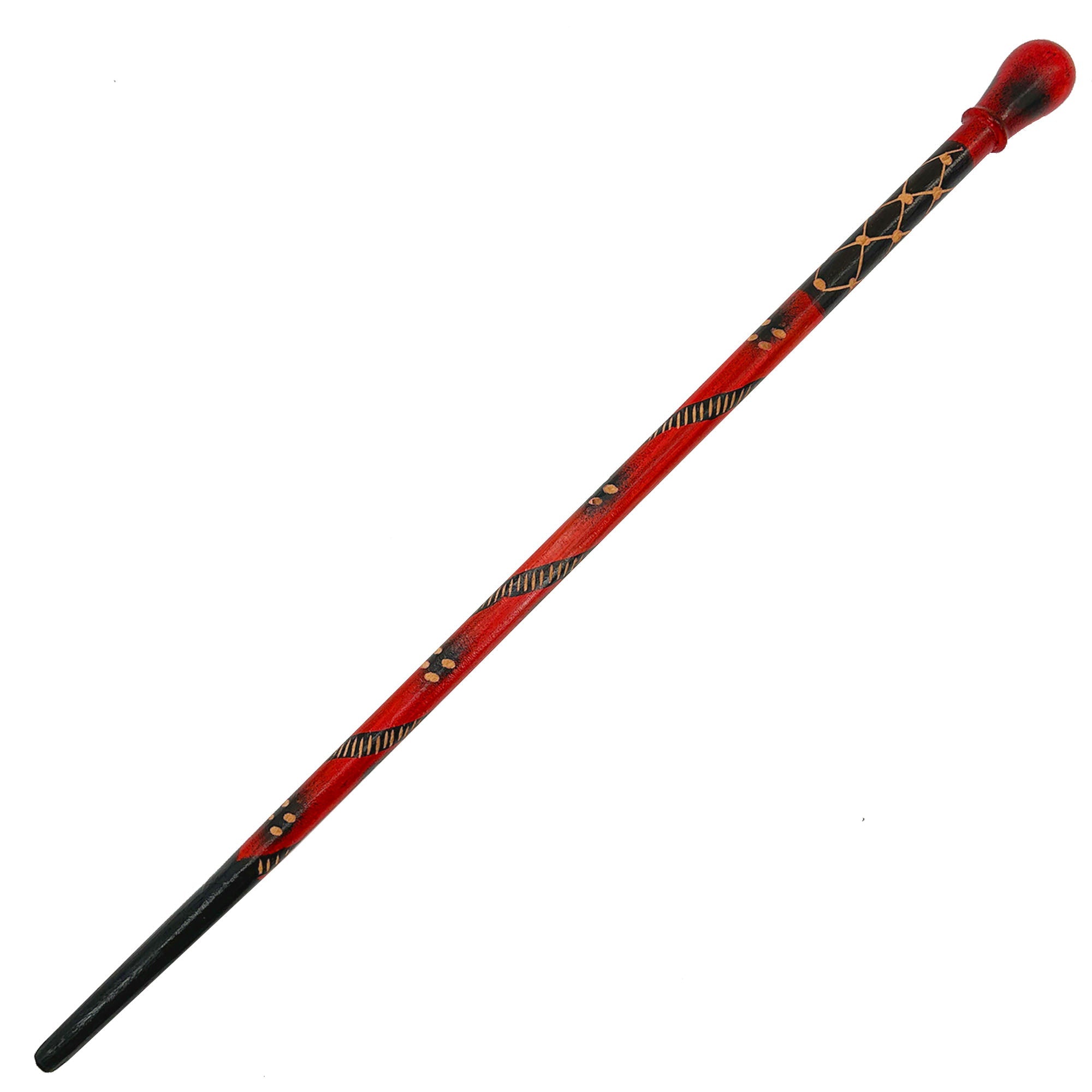 Handmade Eucalyptus Tribal Malawi Walking Cane novelty items - Tophatter Daily Deals