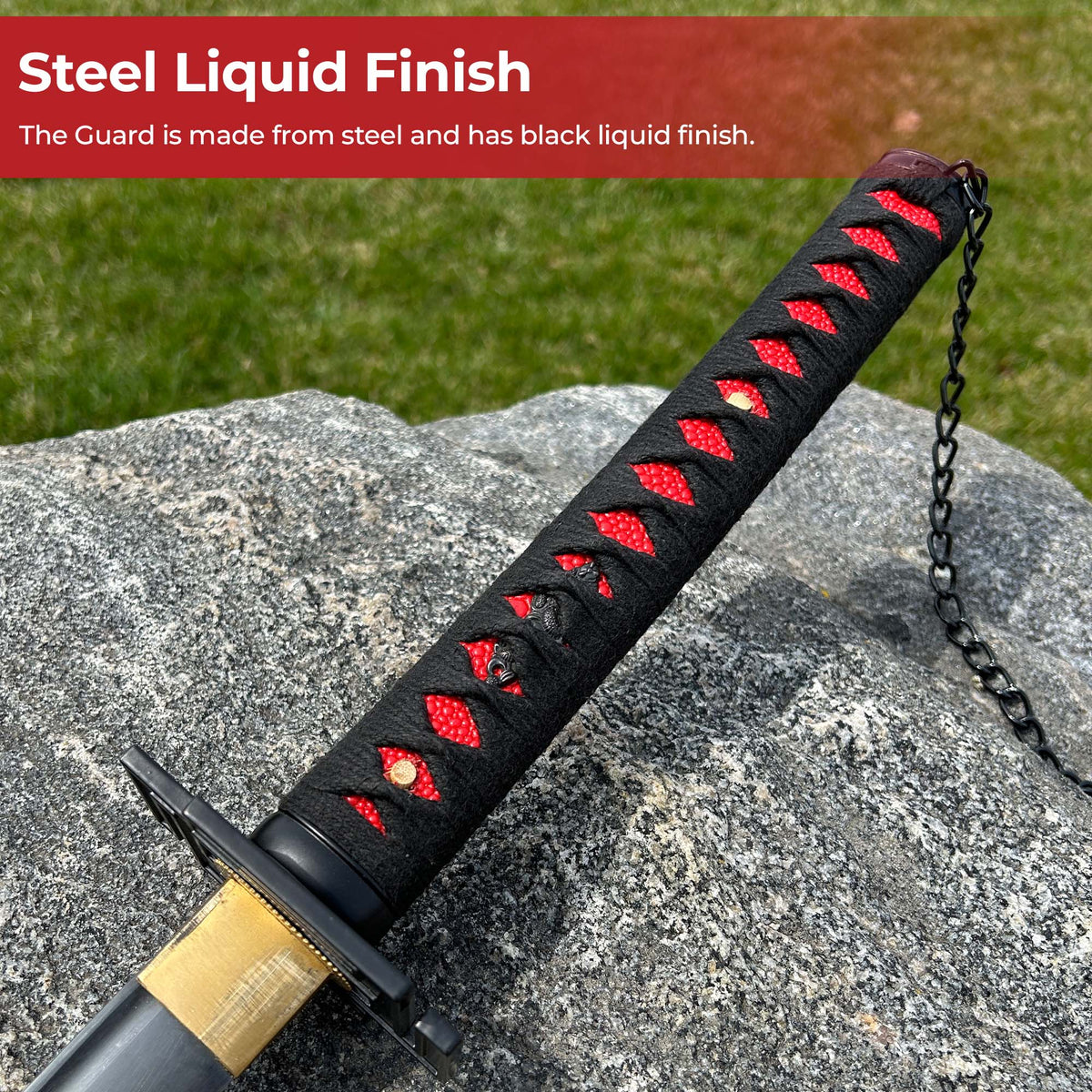 Handmade Japanese Ichigo Tensa Manga Functional Sword swords - Tophatter Daily Deals