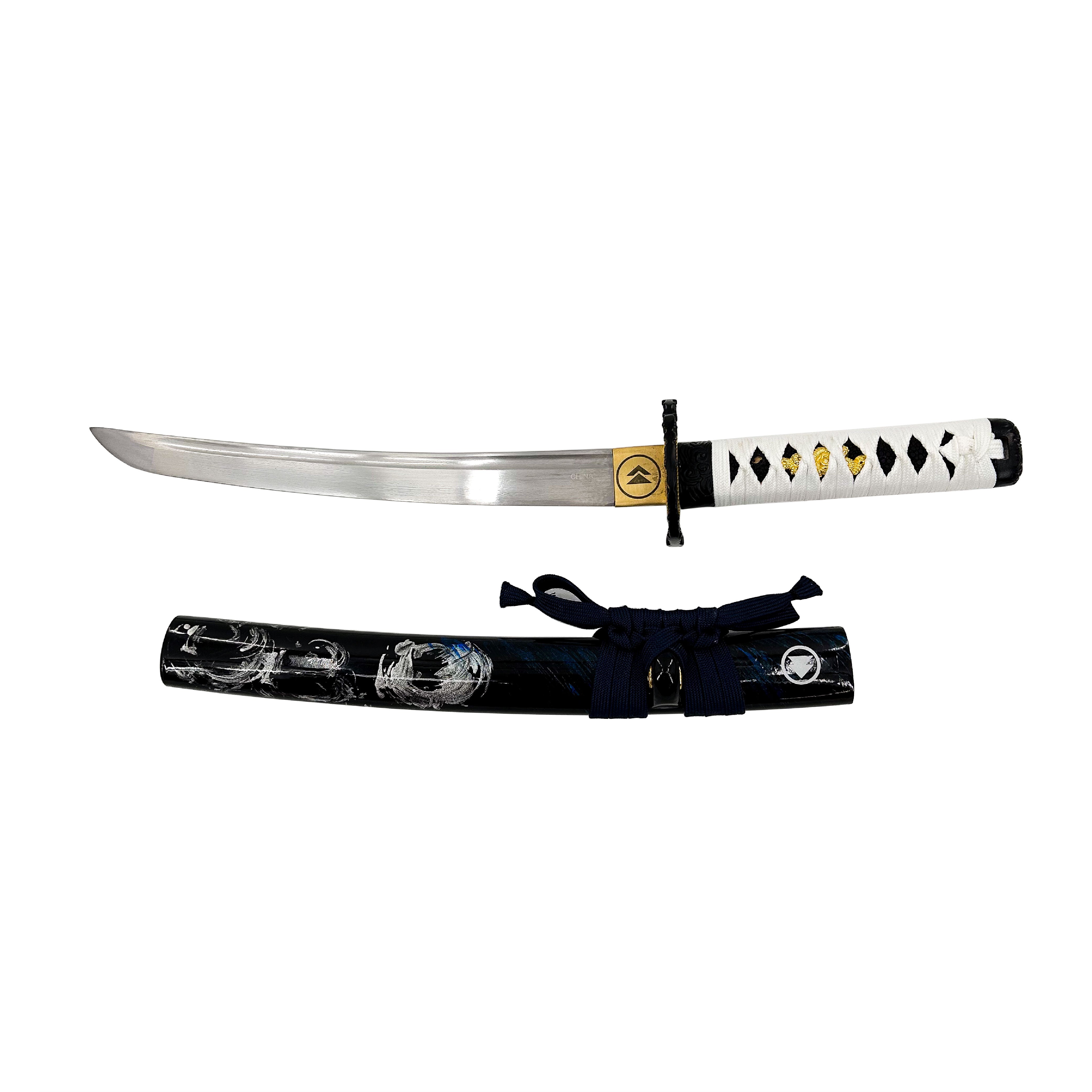 Handmade Katana and Tanto Set from Ghosts of Tsushima Clan Sakai Edition Swords - Tophatter Daily Deals