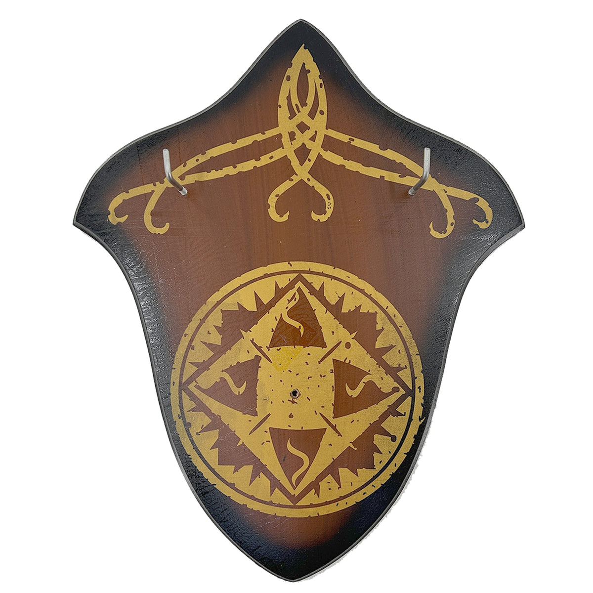 Hardwood Universal Sword Plaque swords - Tophatter Daily Deals