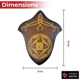 Hardwood Universal Sword Plaque swords - Tophatter Daily Deals