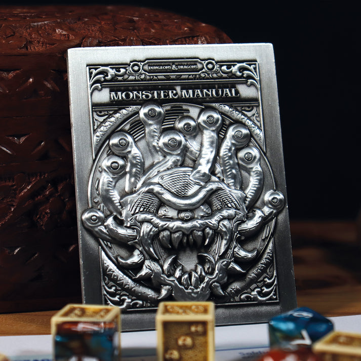 Dungeons &amp; Dragons – Official Limited Edition Monster Manual Ingot Replica Coin - Tophatter Daily Deals