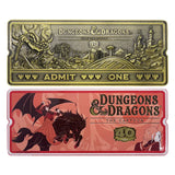 Dungeons & Dragons: The Cartoon - 40th Anniversary Rollercoaster Ticket