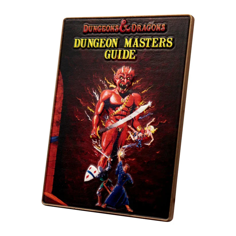 Dungeons & Dragons 50th Anniversary 1st Edition Book Cover Ingot Set Collectible Ingot - Tophatter Daily Deals