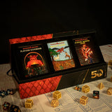 Dungeons & Dragons 50th Anniversary 1st Edition Book Cover Ingot Set Collectible Ingot - Tophatter Daily Deals