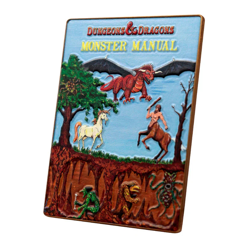 Dungeons & Dragons 50th Anniversary 1st Edition Book Cover Ingot Set Collectible Ingot - Tophatter Daily Deals