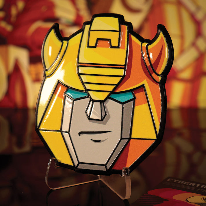Transformers – Official Limited Edition Bumblebee Medallion Replica Coin - Tophatter Daily Deals