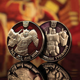 Transformers G1 – Official Autobots vs Decepticons Limited Edition Coin Replica Coin - Tophatter Daily Deals
