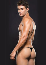 Envy Mesh G String in Midnight Black Minimalist Fit > Clothes > Mens G-Strings - Tophatter Daily Deals