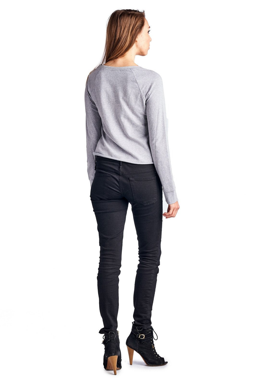Women's Long Sleeve Aloha Screened Top Tops - Tophatter Daily Deals