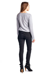 Women's Long Sleeve Aloha Screened Top Tops - Tophatter Daily Deals
