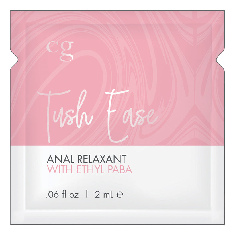 CG Tush Ease Anal Relaxant With Ethyl Paba Foil Bag of 24 - Tophatter Daily Deals