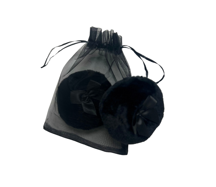 Honey Dust Powder Puff Applicator 2 Pack Kissable Scented Body Powder - Tophatter Daily Deals