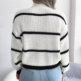 Warm Relaxed Women’s Pullover - Turtleneck Knit, Casual - Tophatter Daily Deals