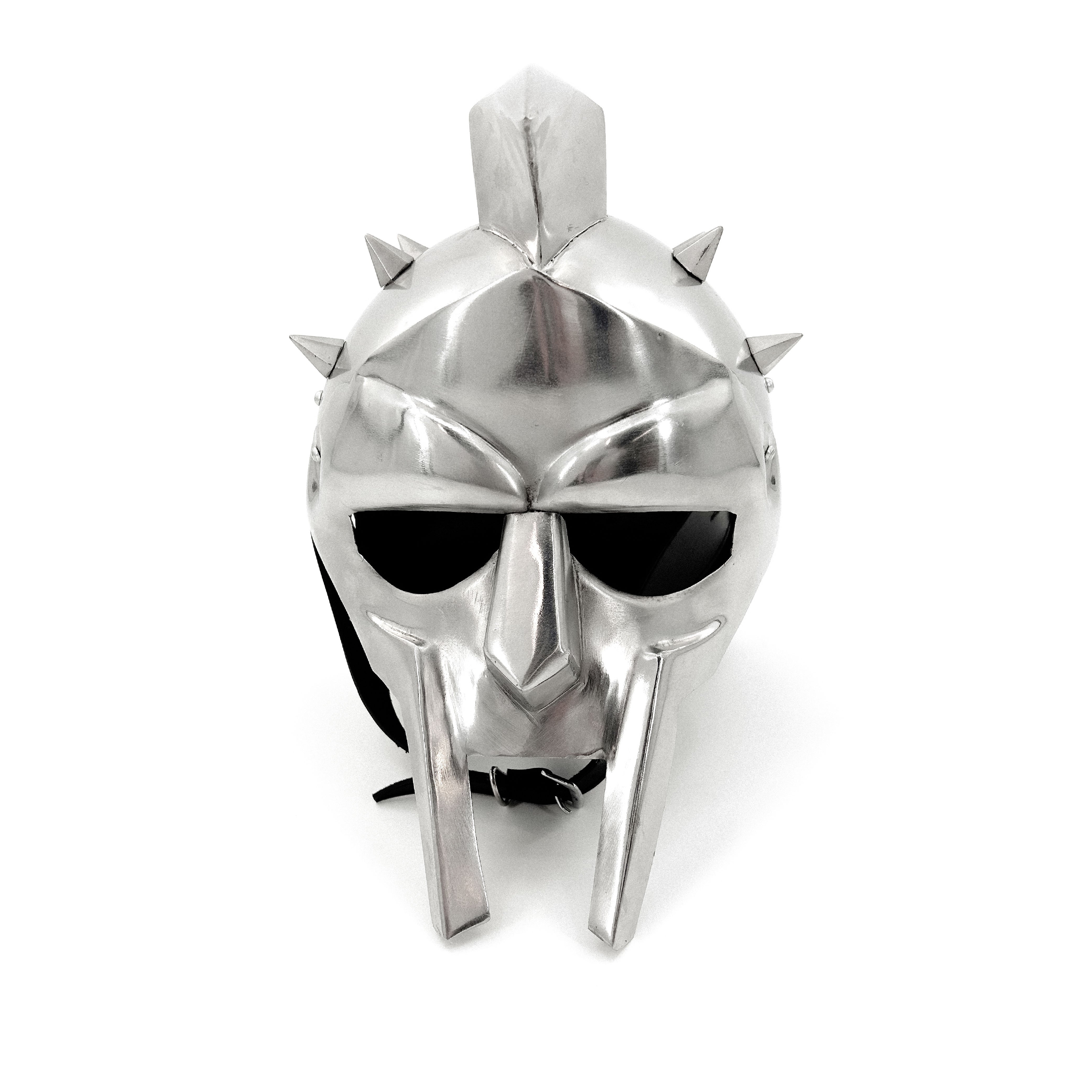 Helmet of the Spaniard Maximus Roman Gladiator historical period - Tophatter Daily Deals