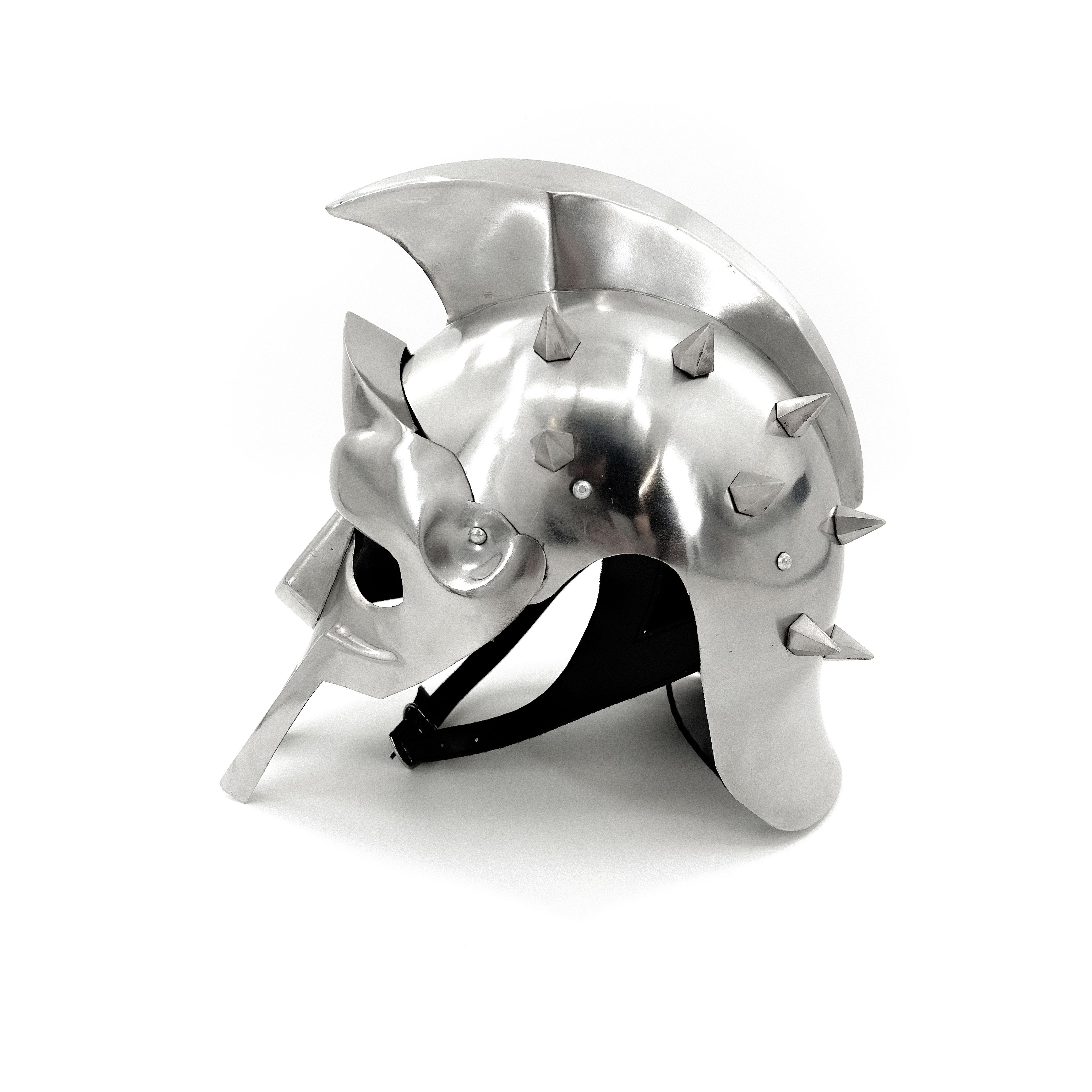 Helmet of the Spaniard Maximus Roman Gladiator historical period - Tophatter Daily Deals