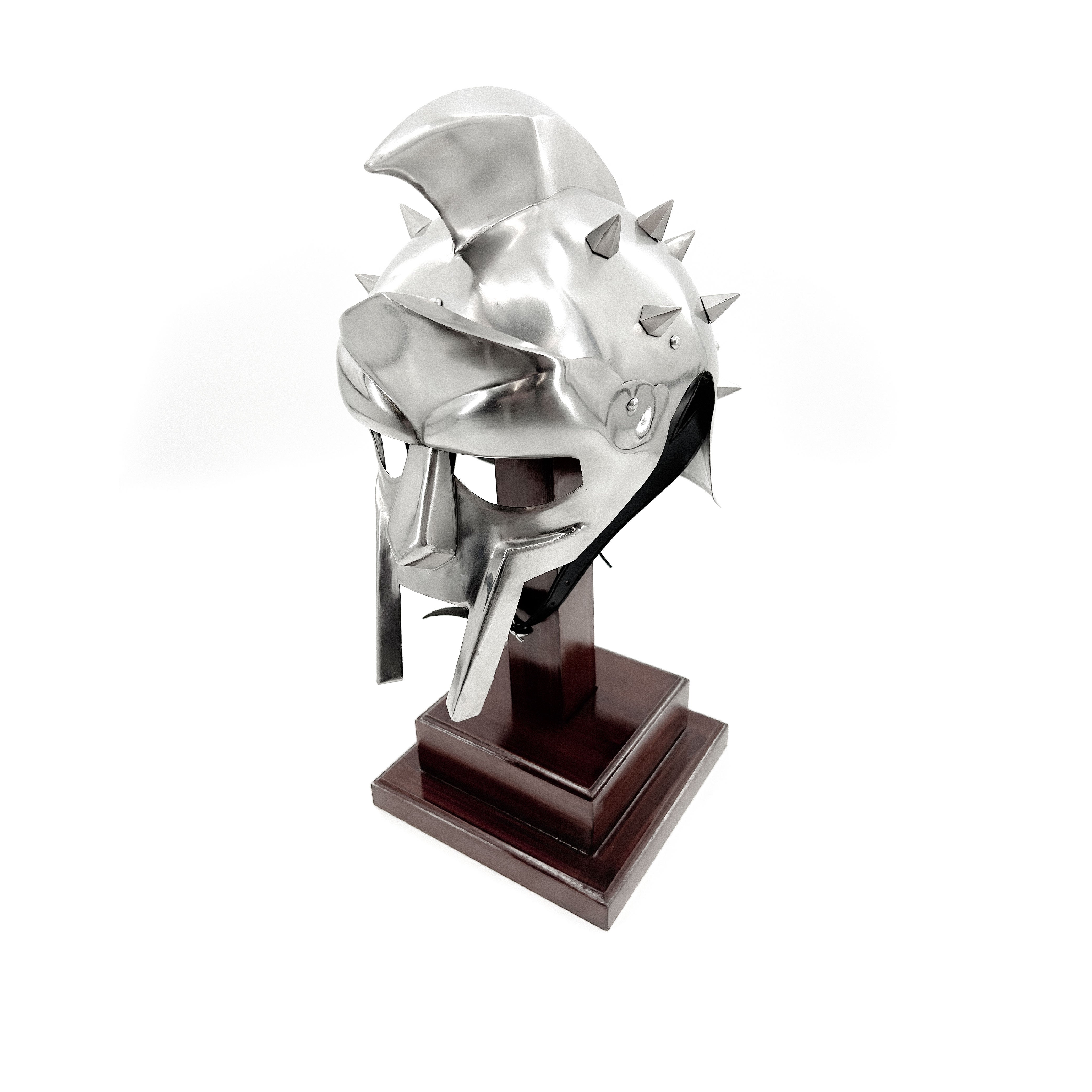 Helmet of the Spaniard Maximus Roman Gladiator historical period - Tophatter Daily Deals