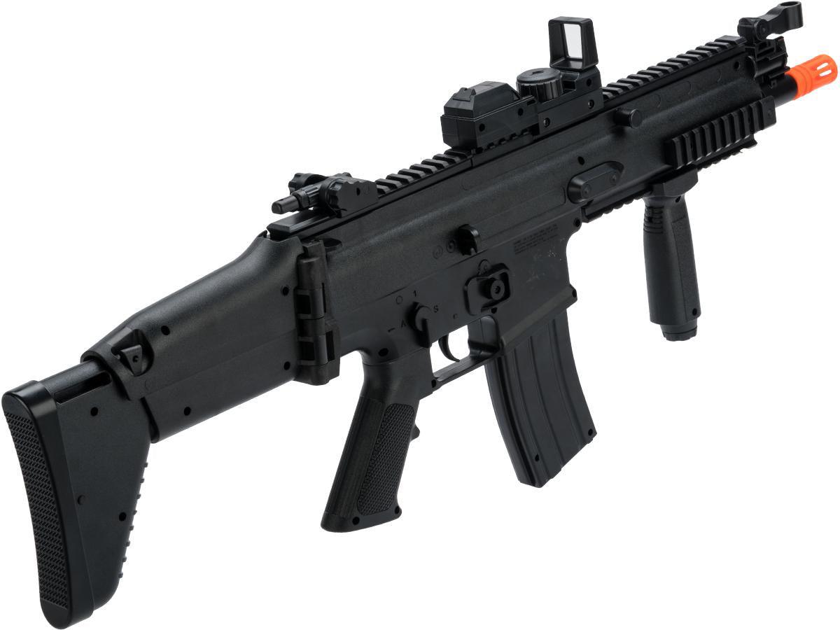 FN Herstal Licensed SCAR-L Airsoft AEG and FNS-9 Pistol Starter KIt - Tophatter Daily Deals