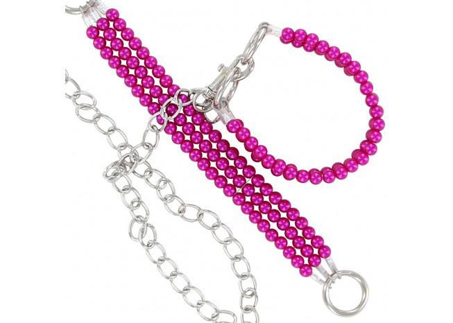 Pretty in Pink Beaded Ankle Restraints novelty items - Tophatter Daily Deals