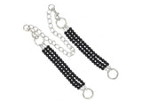 Deep Black Beaded Wrist Restraints novelty items - Tophatter Daily Deals