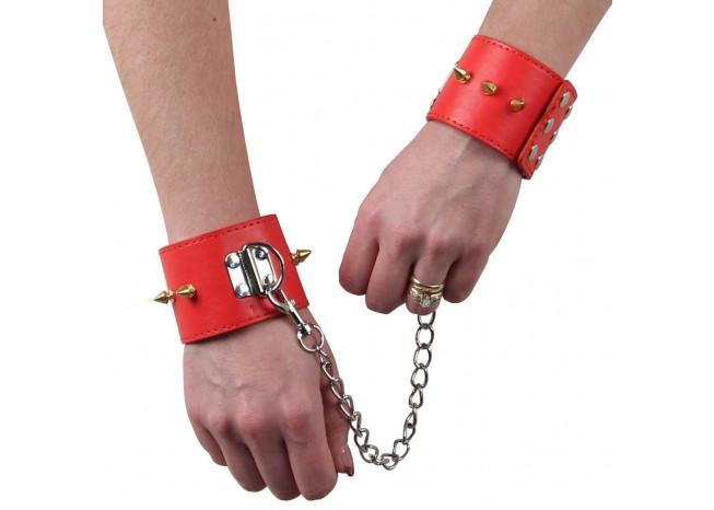 Fire Red Wrist Cuffs novelty items - Tophatter Daily Deals